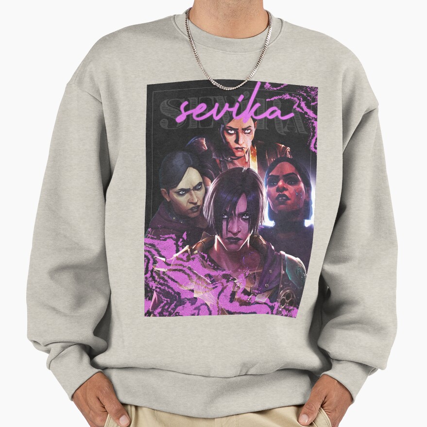 Arcane Sevika New Sweatshirt - Image 3