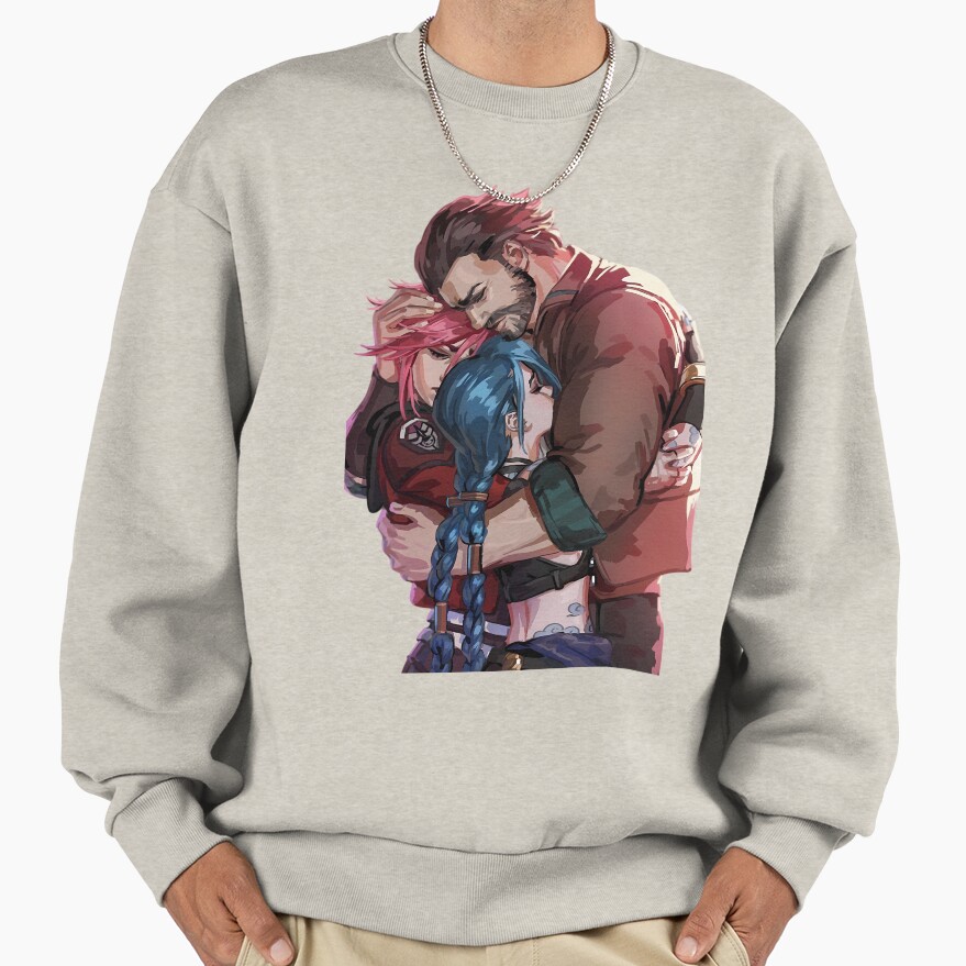 Jinx Vi Arcane Sweatshirt - Image 3