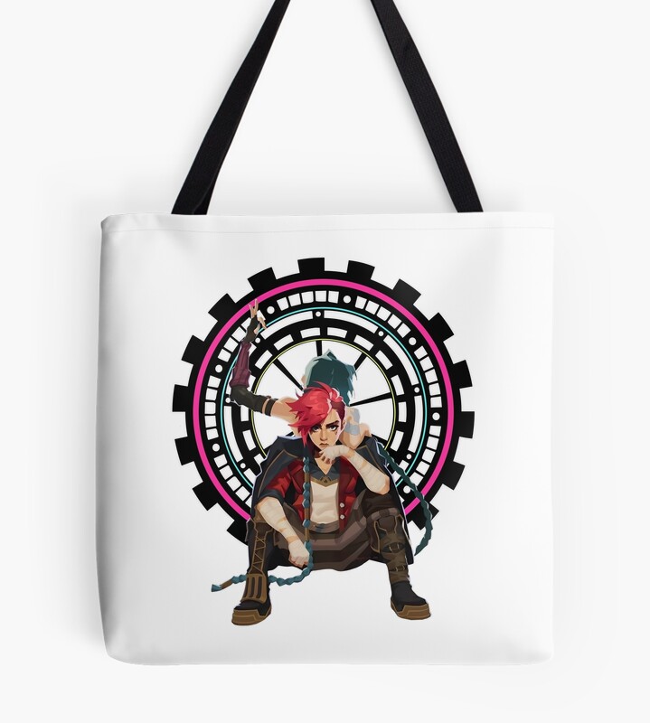 Jinx And Vi New Design Tote Bag