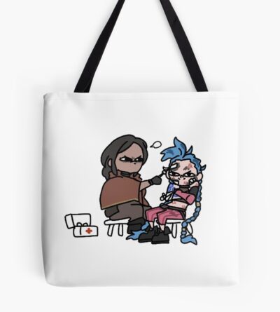 Sevika And Jinx Chibi Tote Bag