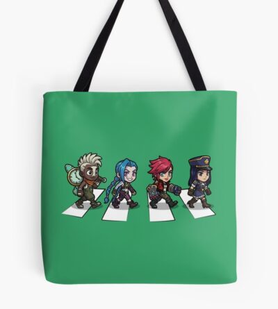 Arcane Chibi Crossover Abbey Road Style Tote Bag