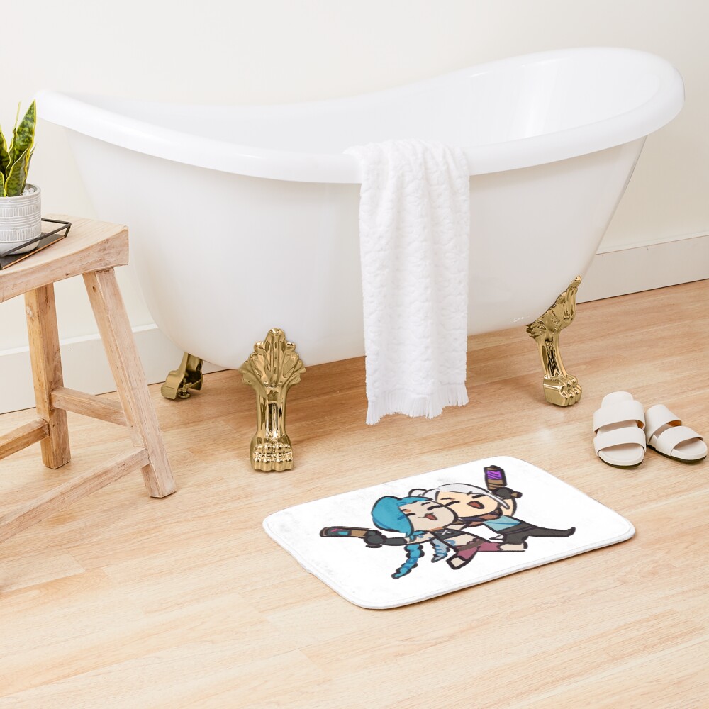 Jett And Jinx Chibi Bath Mat - Image 2