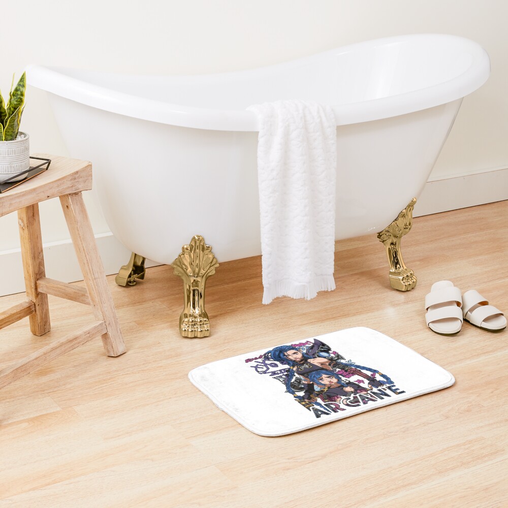 Jinx Arcane Two Versions Bath Mat - Image 2