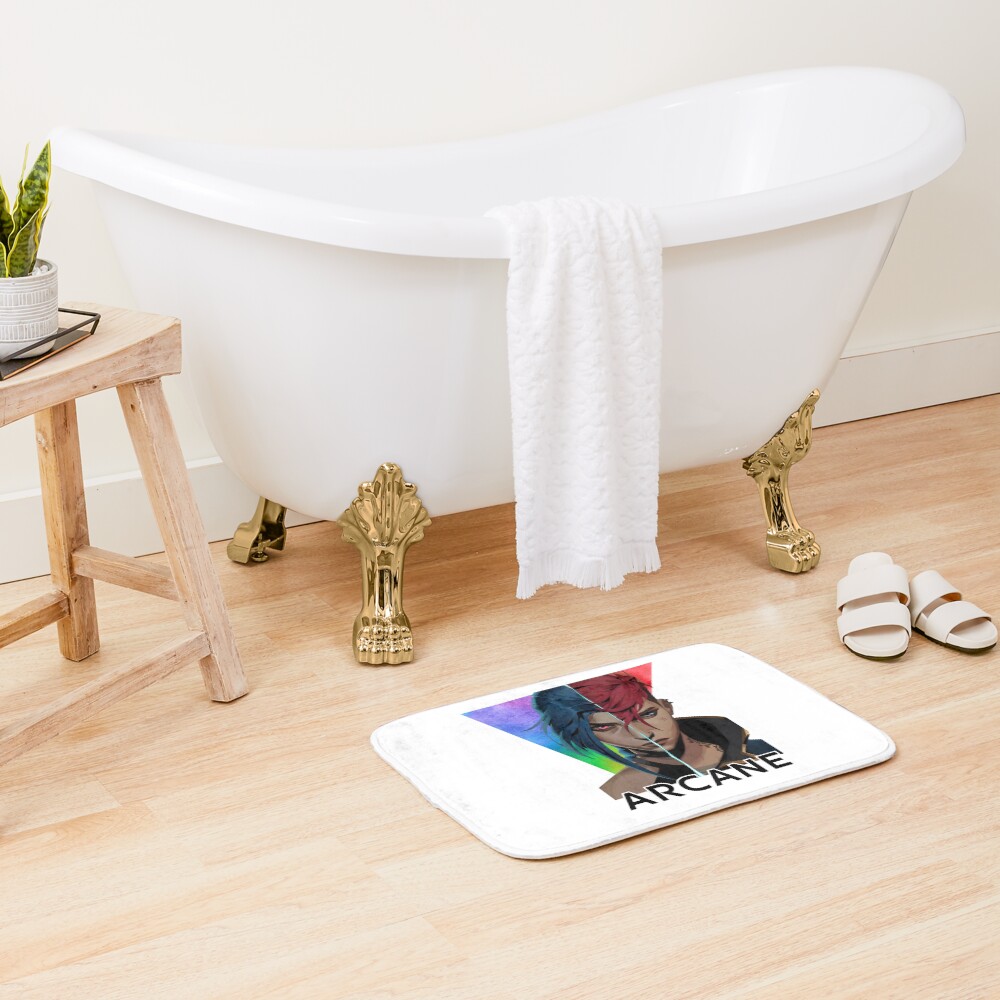 Arcane Vi And Jinx Bath Mat - Image 2