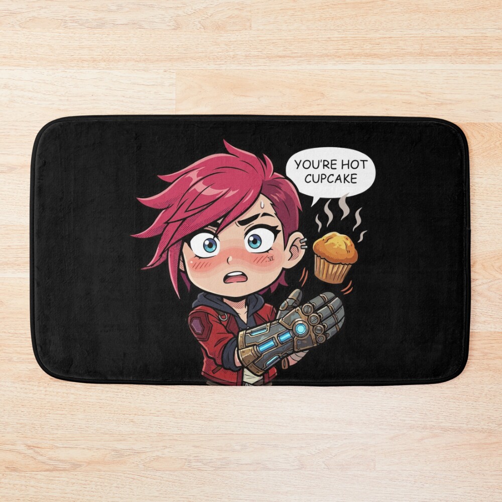 Arcane Vi You Re Hot Cupcake Bath Mat