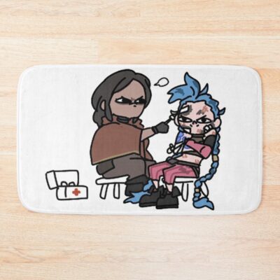 Sevika And Jinx Chibi Bath Mat