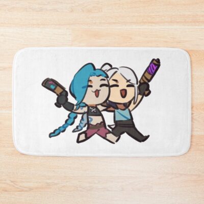 Jett And Jinx Chibi Bath Mat
