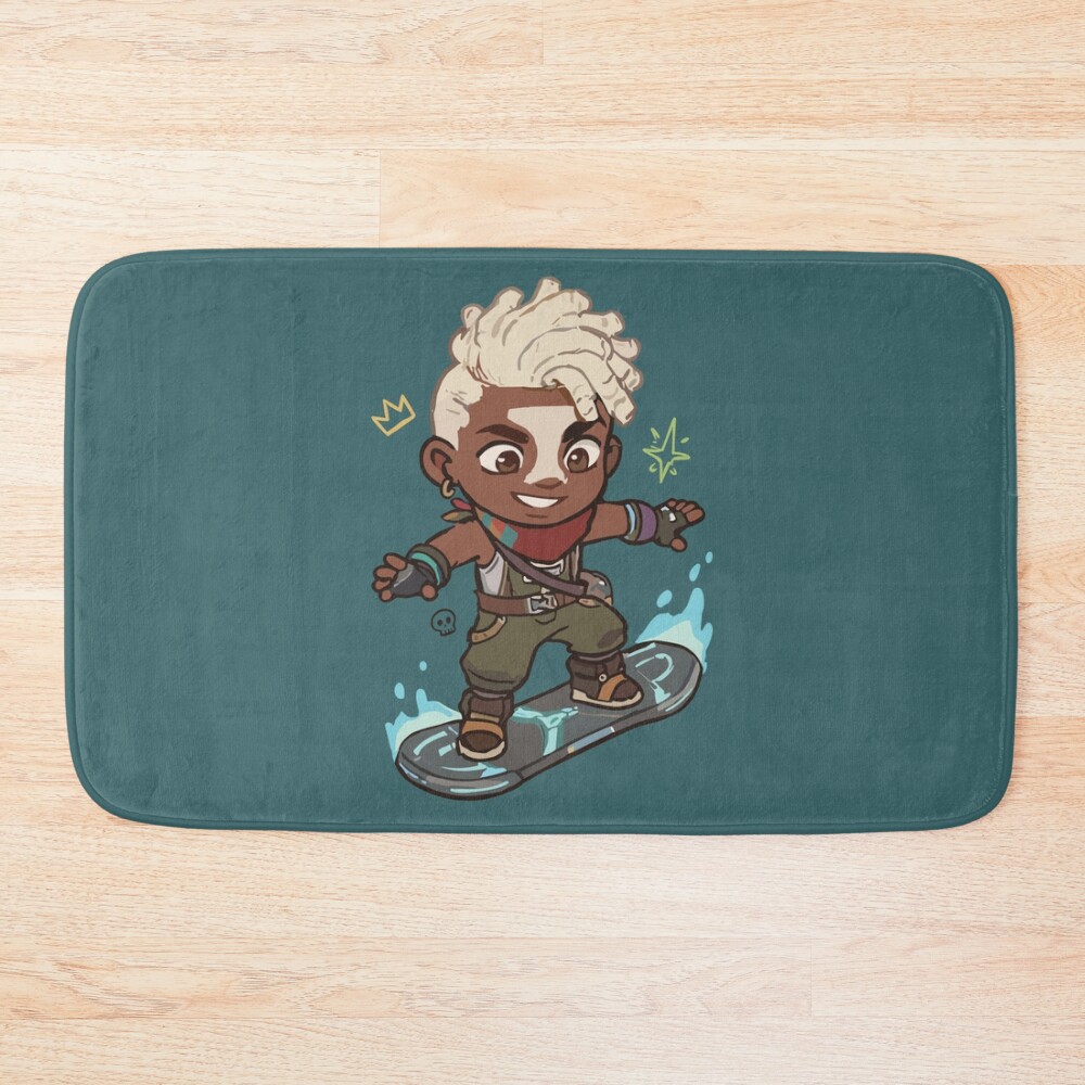 Arcane Ekko Hoverboard Ride Bath Mat