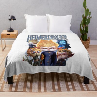 Heimerdinger Arcane Throw Blanket