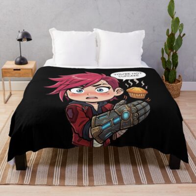Arcane Vi You Re Hot Cupcake Throw Blanket