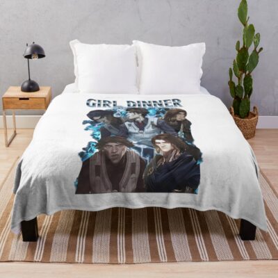 Vintage Animal Friends Throw Blanket