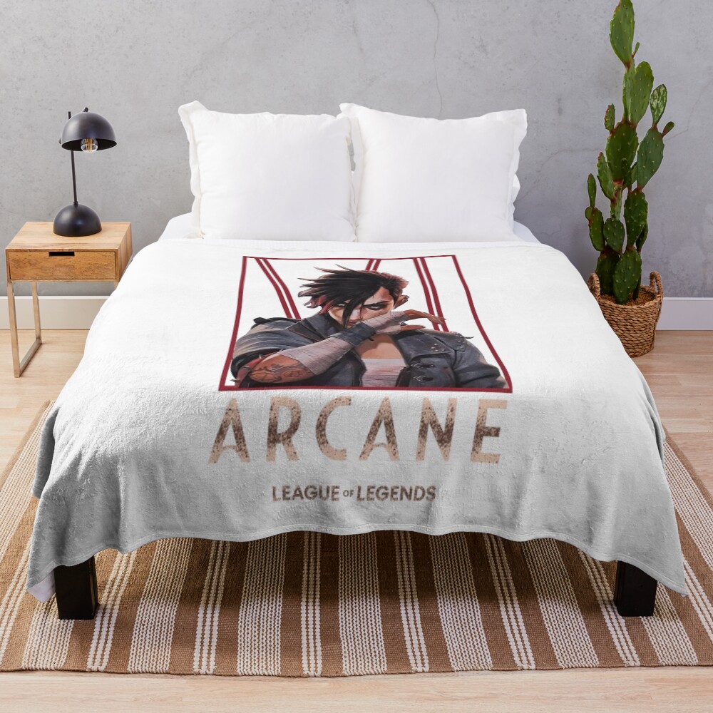 Vi Arcane Character Movies Throw Blanket
