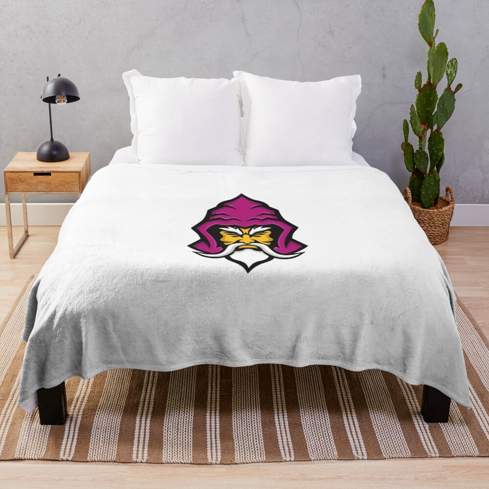Aracne Powder Throw Blanket