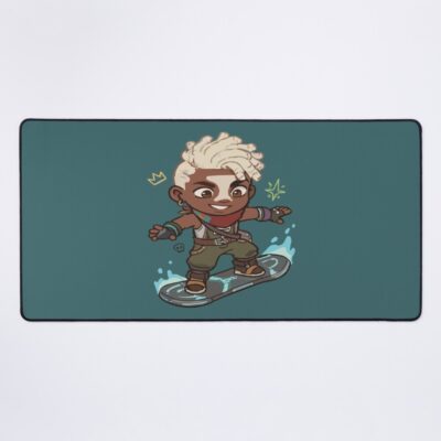 Arcane Ekko Hoverboard Ride Mouse Pad
