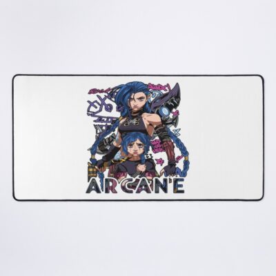 Jinx Arcane Two Versions Mouse Pad