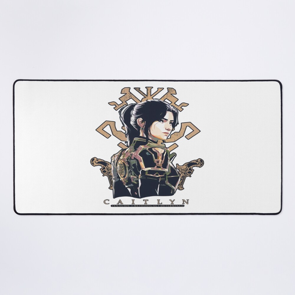 Caitlyn Arcane Movie Character Mouse Pad