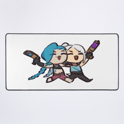 Jett And Jinx Chibi Mouse Pad