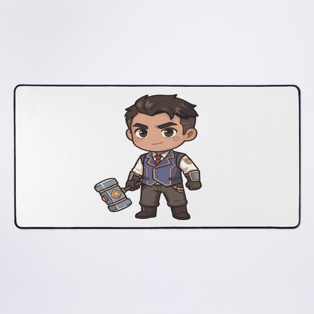 Arcane Jayce Heroic Piltover Mouse Pad