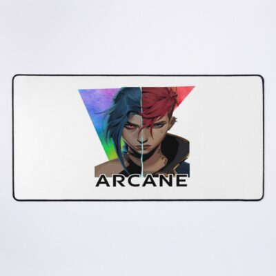 Arcane Vi And Jinx Mouse Pad