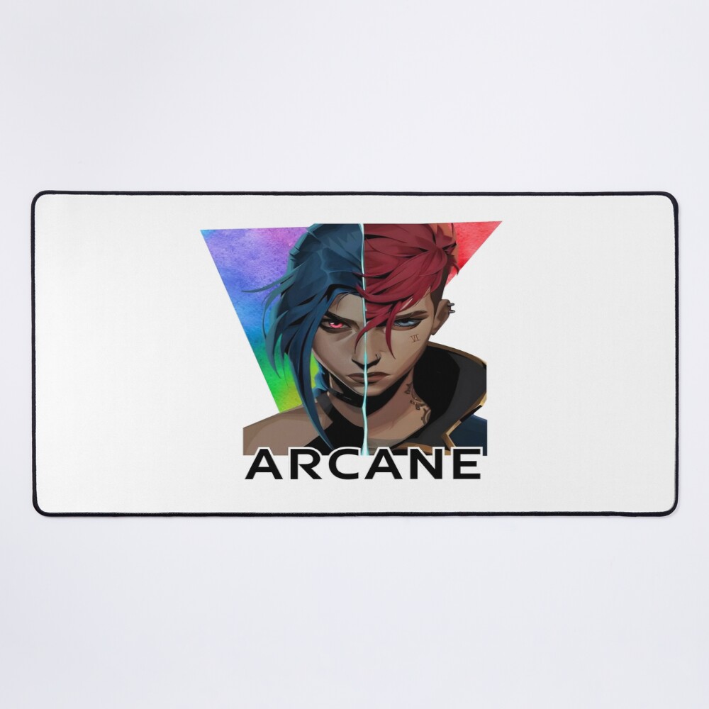Arcane Vi And Jinx Mouse Pad
