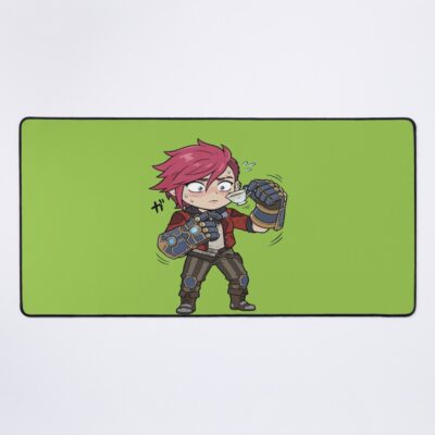 Arcane Vi Struggling With Tea Gauntlet Humor Mouse Pad