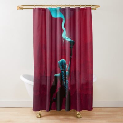 Arcane Get Jinxed Shower Curtain