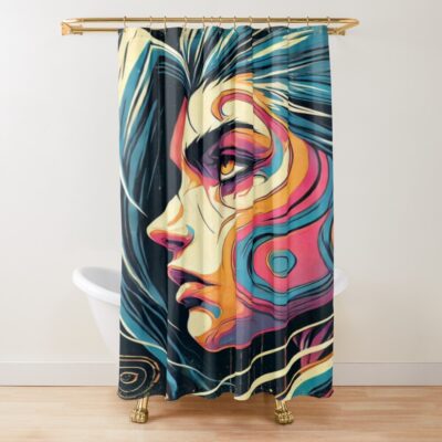 Jinx Unleashed Shower Curtain