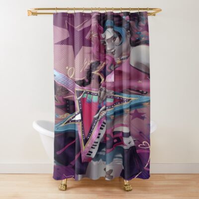Lovestruck Jinx Shower Curtain
