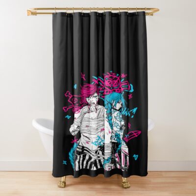 Jinx Vi Arcane Graphic Style Shower Curtain