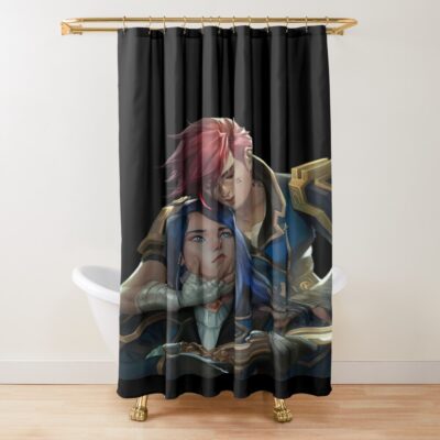 Vi And Caitlyn Shower Curtain