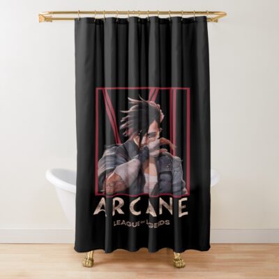 Vi Arcane Character Movies Shower Curtain