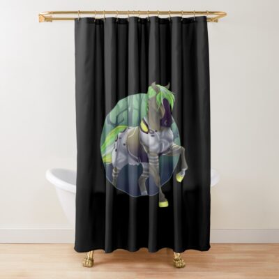Arcane Horse Shower Curtain