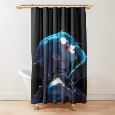 Arcane Jinx Sad Shower Curtain