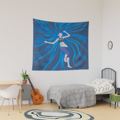 Jinx Blue Hair Tapestry