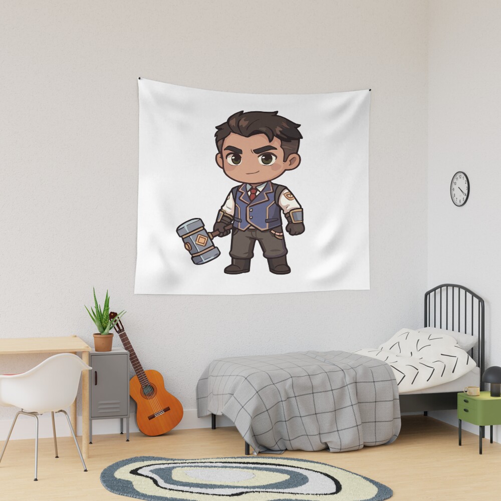 Arcane Jayce Heroic Piltover Tapestry