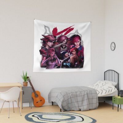 Arcane Vi Profile Tapestry