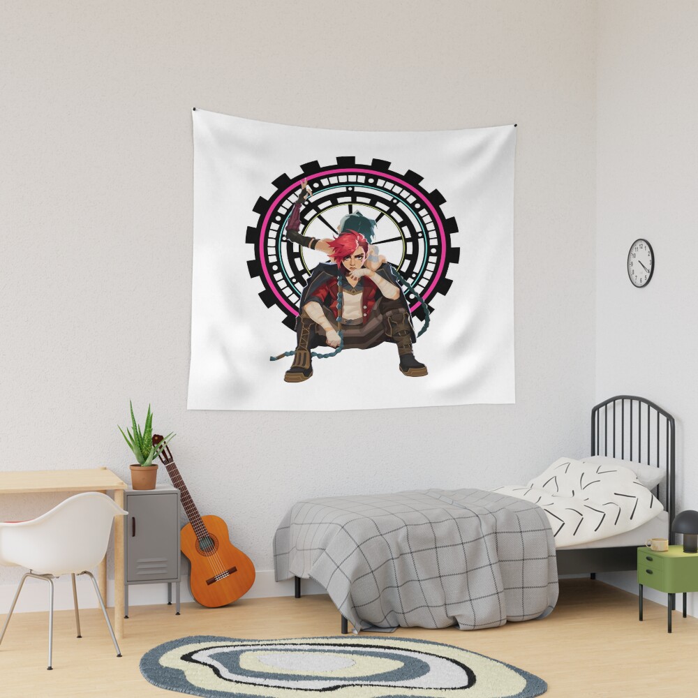 Jinx And Vi New Design Tapestry