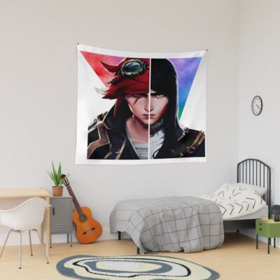Caitvi Arcane Caitlyn Vi Tapestry
