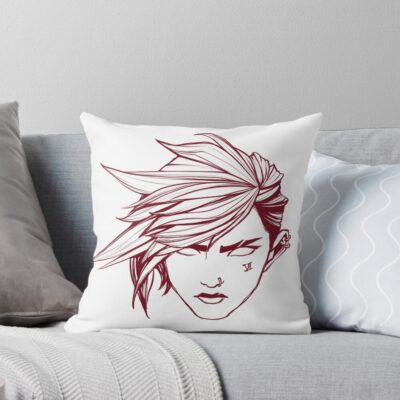 Vi Silhouette Throw Pillow