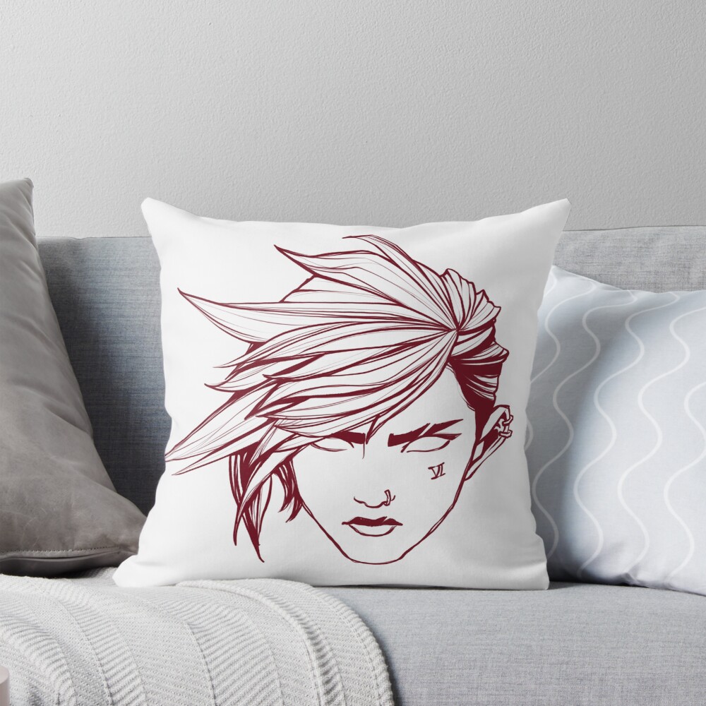 Vi Silhouette Throw Pillow