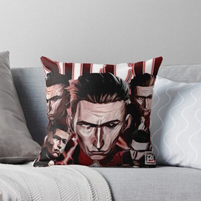 Silco Arcane Dark Villain Throw Pillow