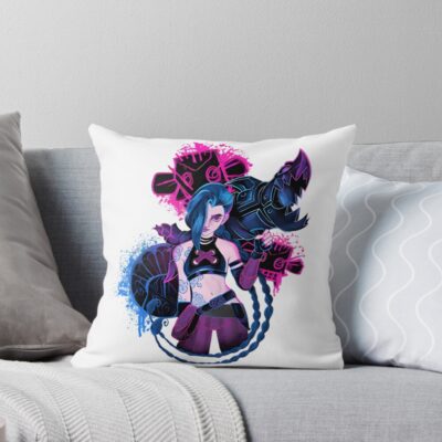 Arcane Jinx Colorful Throw Pillow