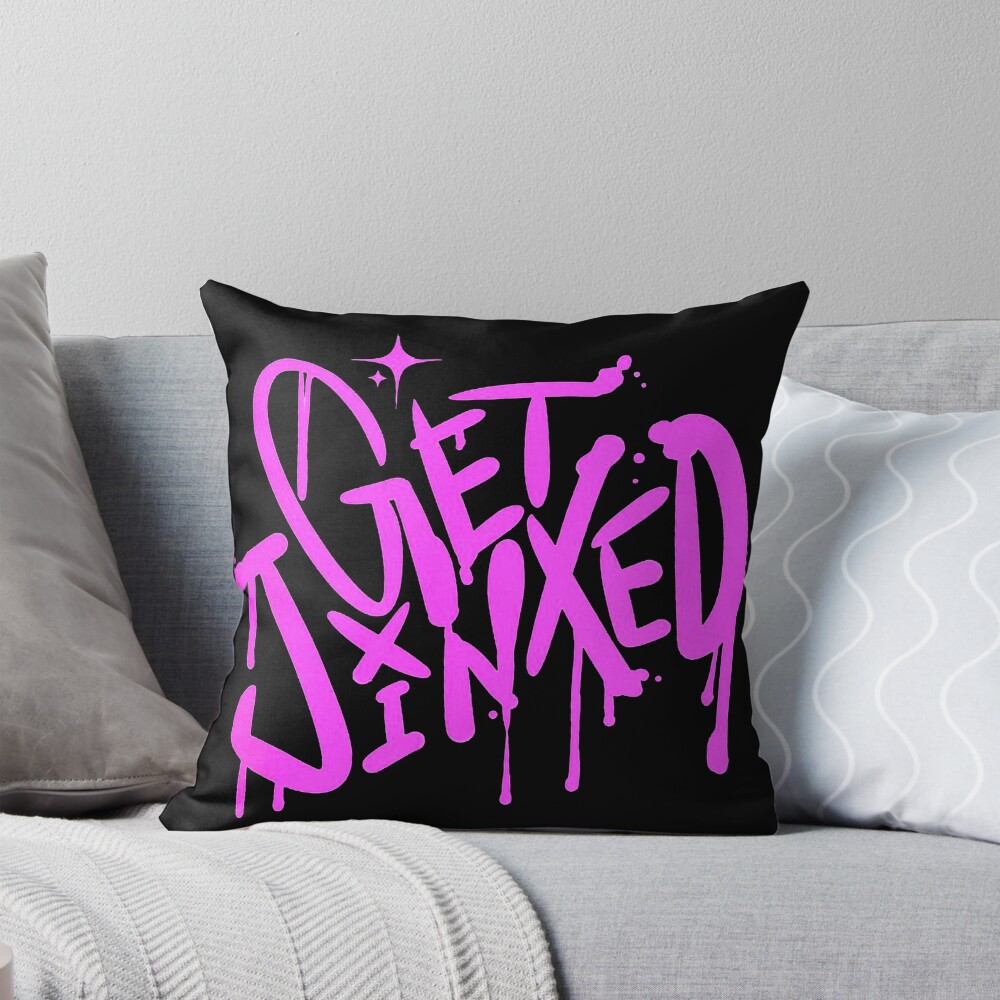 Arcane Get Jinxed Throw Pillow