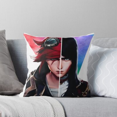 Caitvi Arcane Caitlyn Vi Throw Pillow